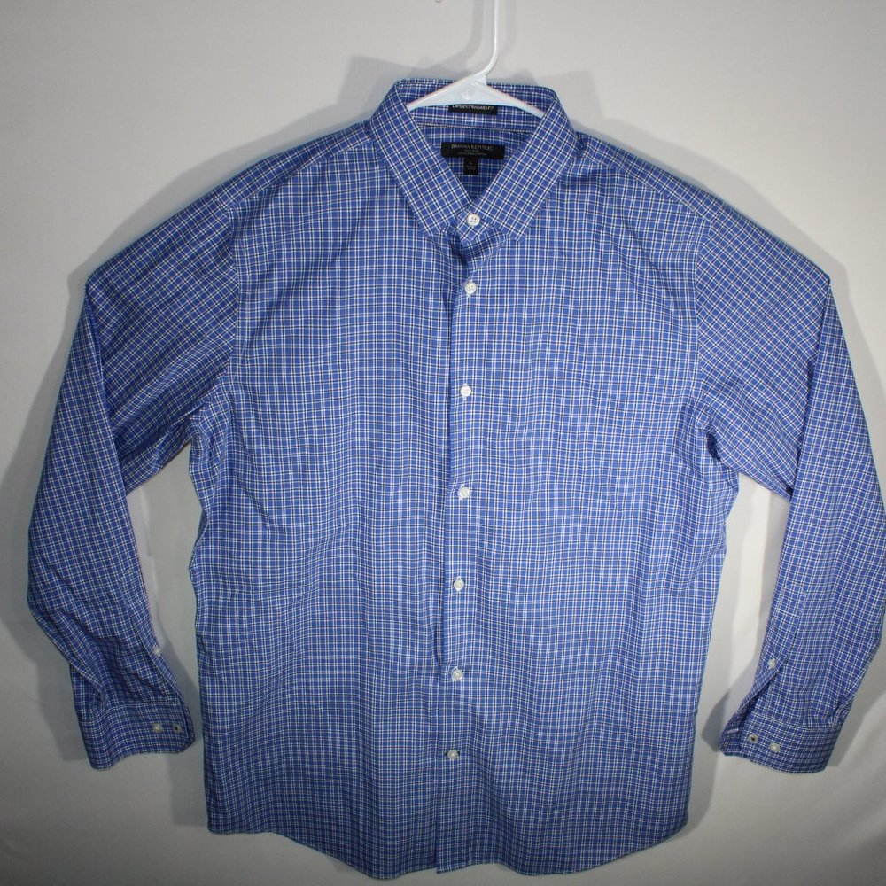 Banana Republic Men’s Blue Pattern Button-up Shirt